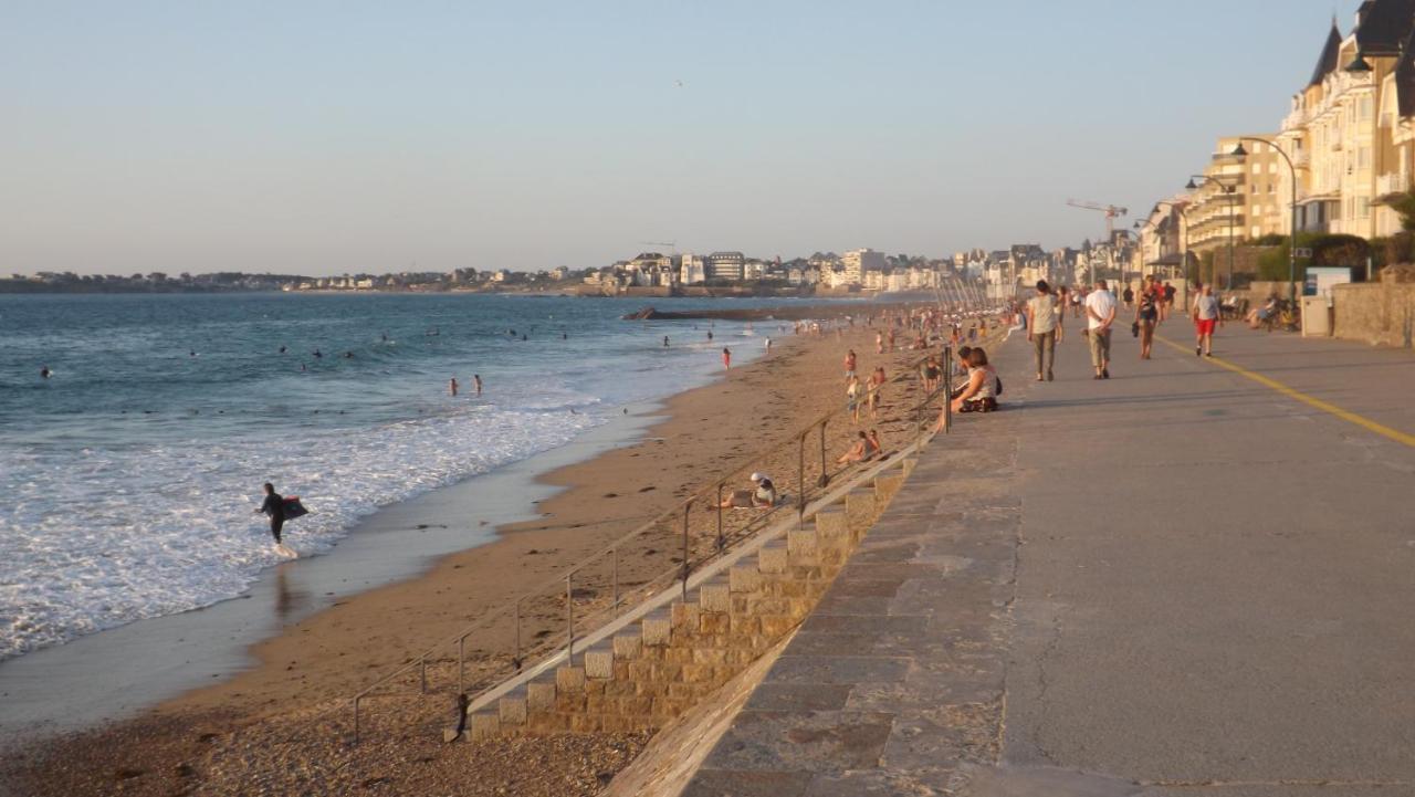 Appartement T2 ,Parking Prive,Terrasse, 10 Mns A Pieds De La Cite Corsaire Et Ses Plages Saint-Malo Eksteriør bilde
